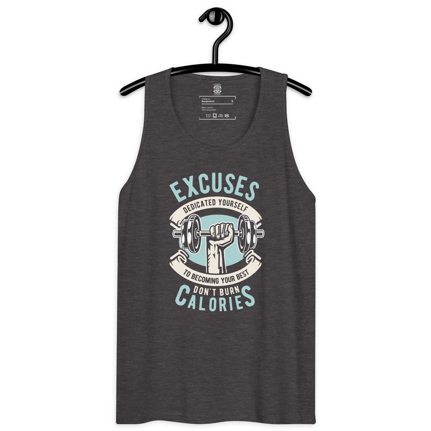 Débardeur de Sport "Excuses Calories"