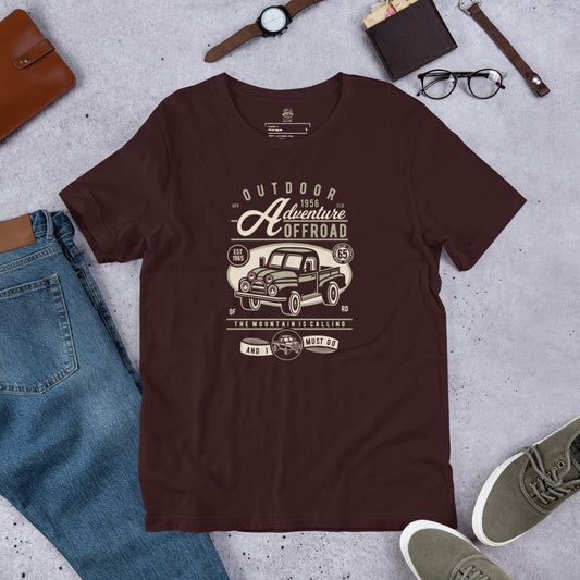 Tee-shirt voiture vintage en coton