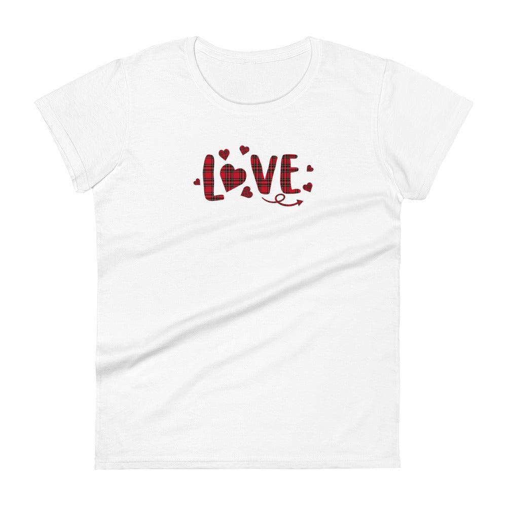 T-shirt Love à Manches Courtes